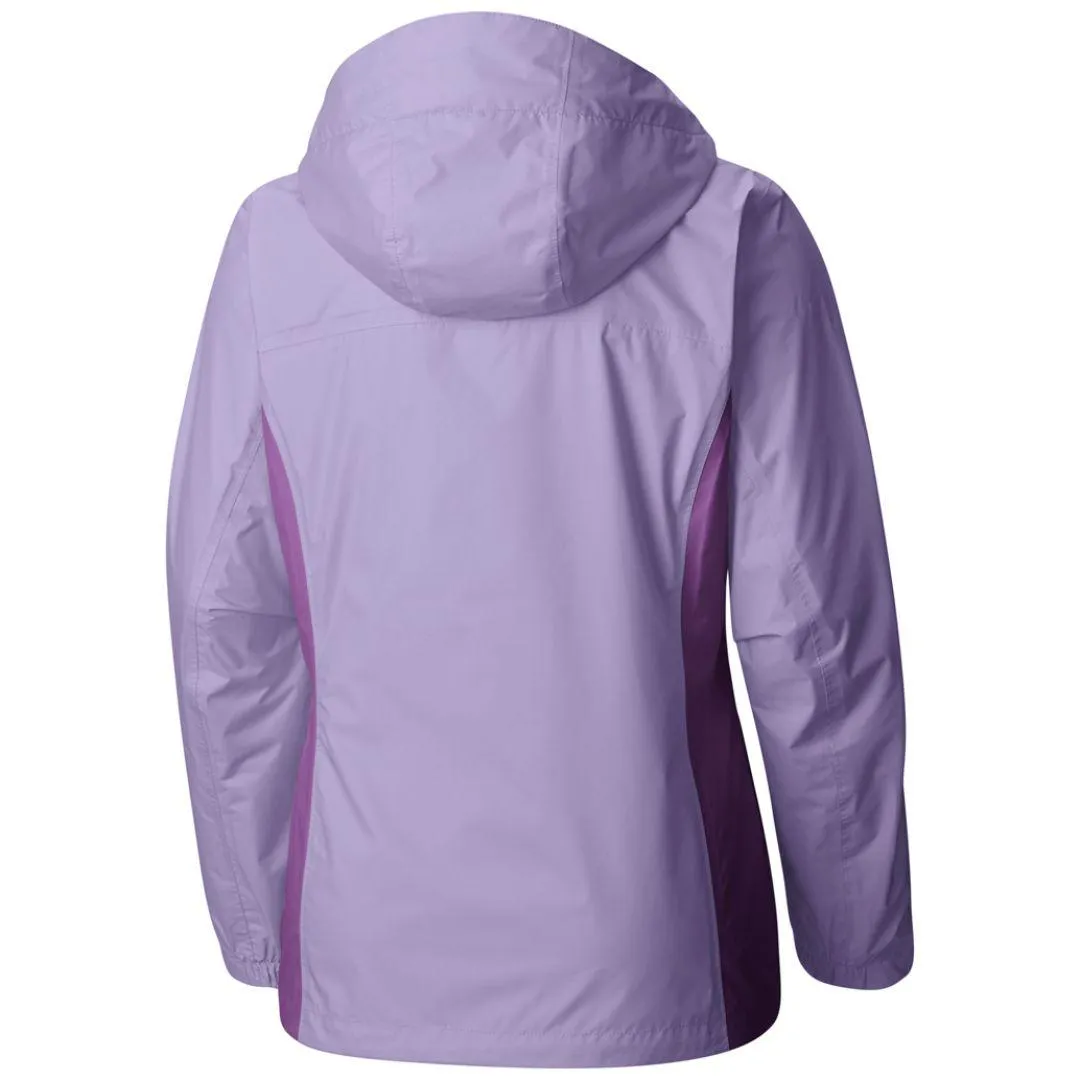 suitable for school days V-Neck Columbia Women Purple Arcadia II Jacket Waterproof