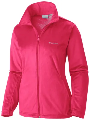 Utility Focus Padded collar Columbia Women Red Hotdots II Full Zip