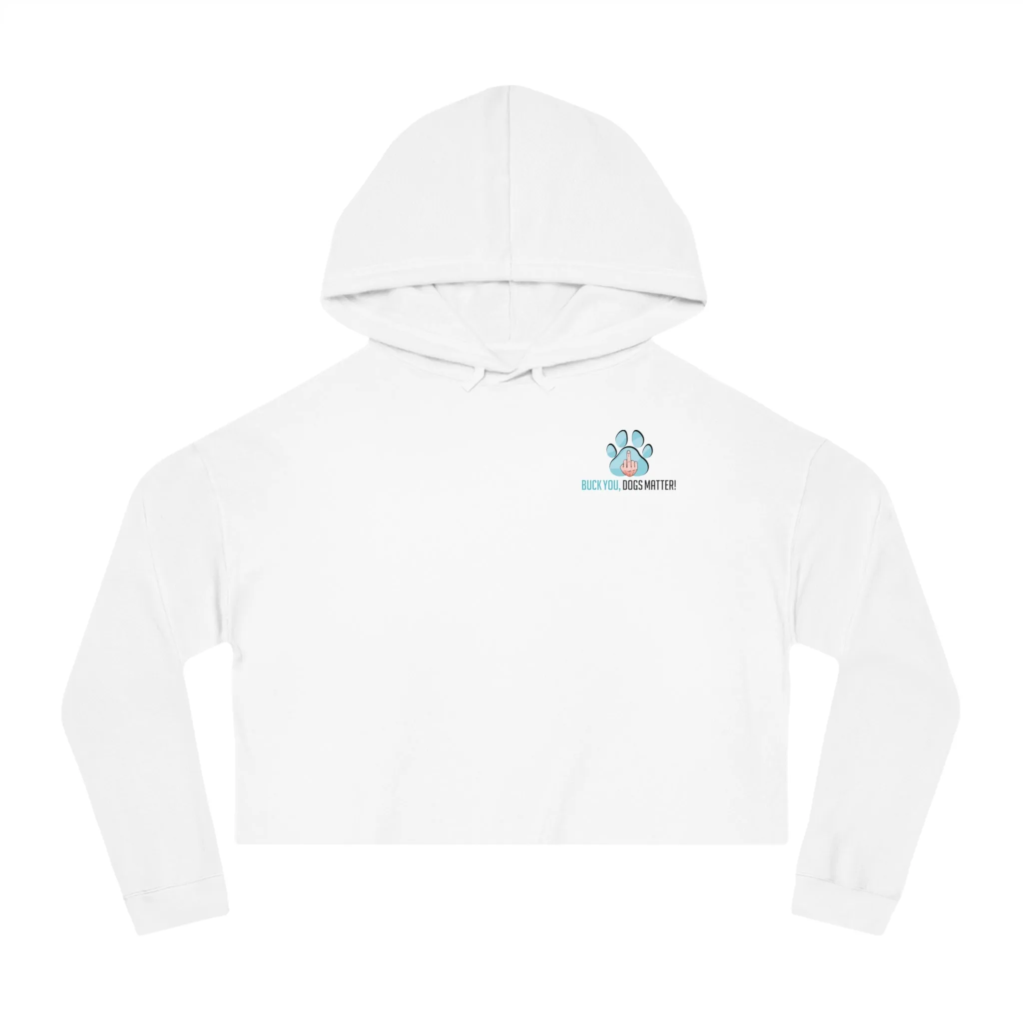 Stretchy Women??s Cropped Hooded Sweatshirt