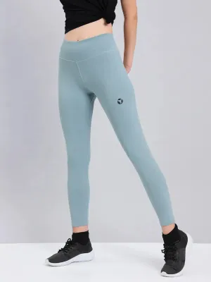 Balanced Comfort Women Solid Slim Fit Tights with ELASTO PLUS