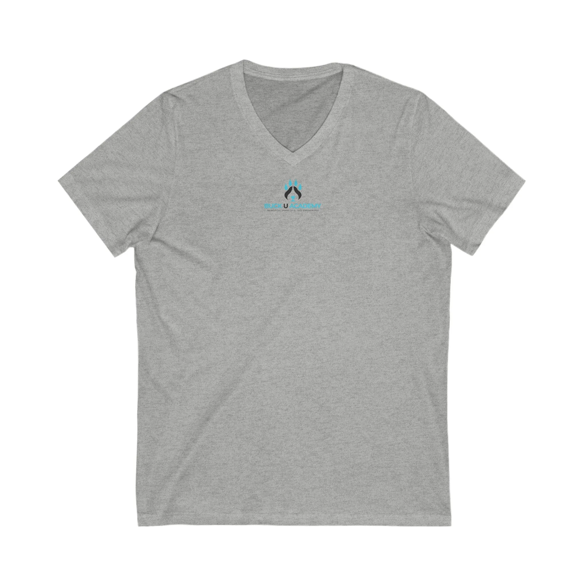 Comfortable All Day Wear Chic And Comfortable Unisex Jersey Short Sleeve V-Neck Tee