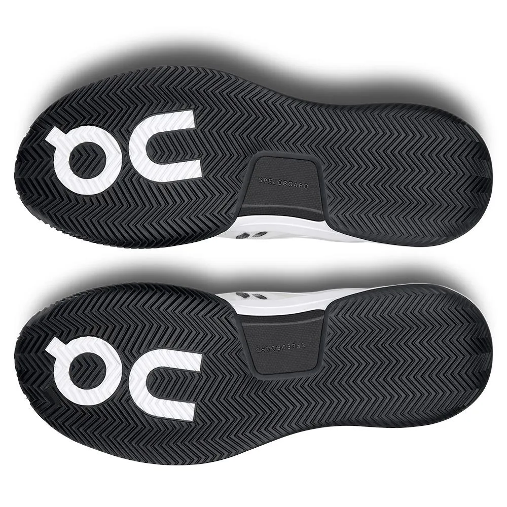 On Women's THE ROGER Pro 2 Clay - White/Black All Season Dry Comfort