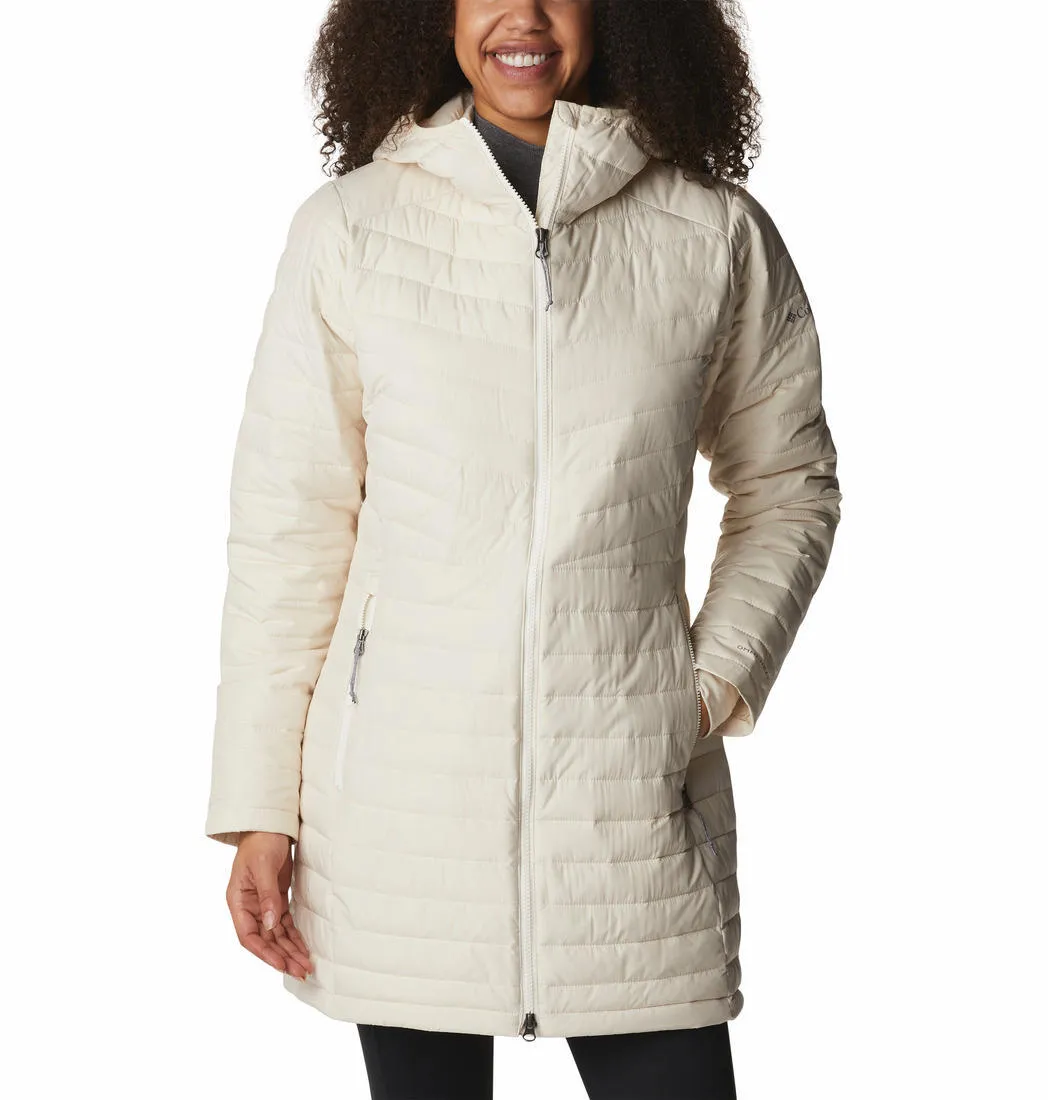 Columbia Women White Slope Edge Mid Jacket Compact Fit Cold Days