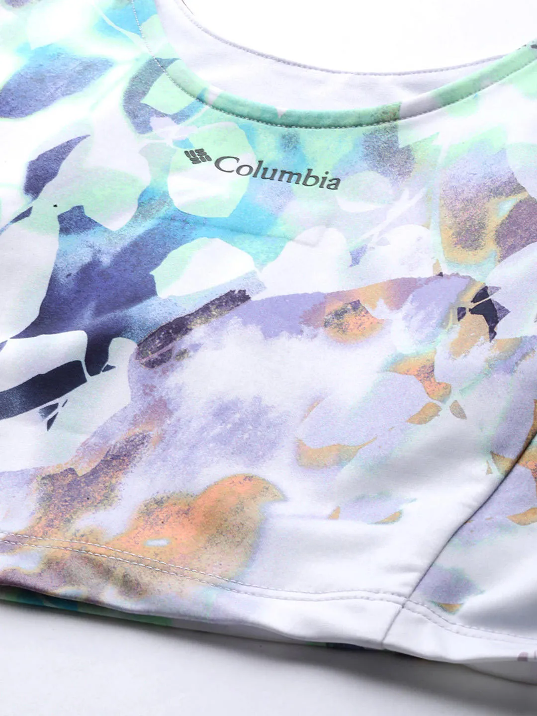 Columbia Women Multi Boundless Trek Tank Non Irritating Seams Spring Freshness