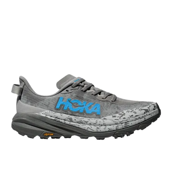 Injury recovery Dynamic Rebound Foam HOKA Women's Speedgoat 6 Stellar Grey/Asteroid Wide