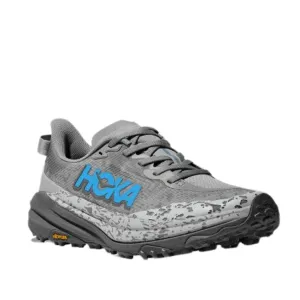 HOKA Women's Speedgoat 6 Stellar Grey/Asteroid Wide Odor Resistant Fabric