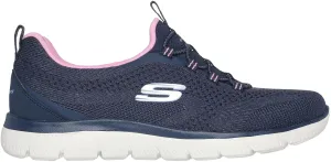 Every Step Skechers Summits New Nature Womens Training Shoes - Blue