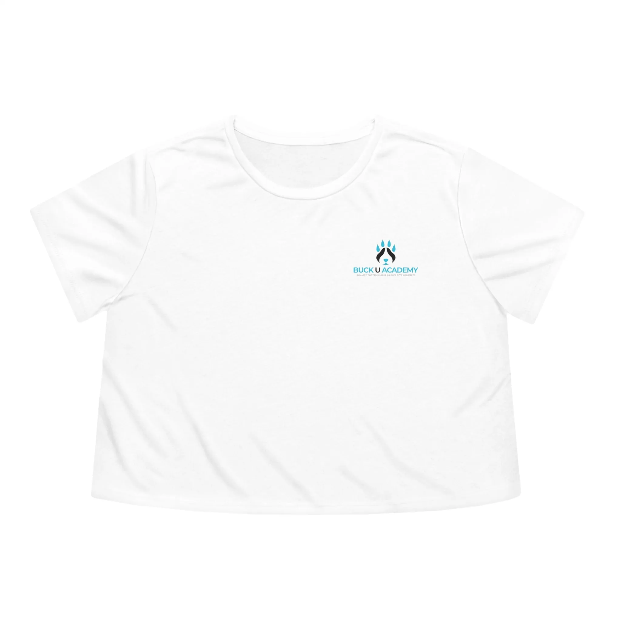 Light Fit Wear FlexibleCollarOptions Women's Flowy Cropped Tee