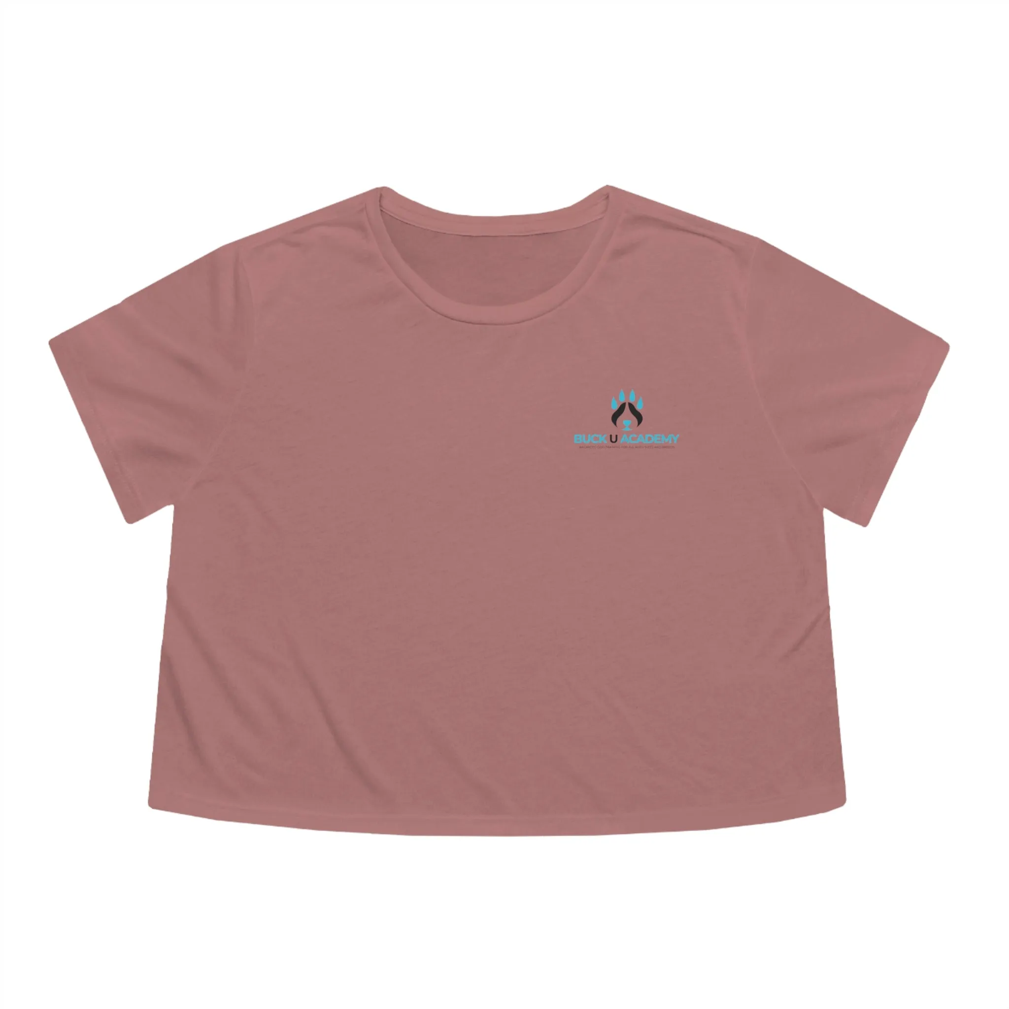 Women's Flowy Cropped Tee Breathable Performance Fit