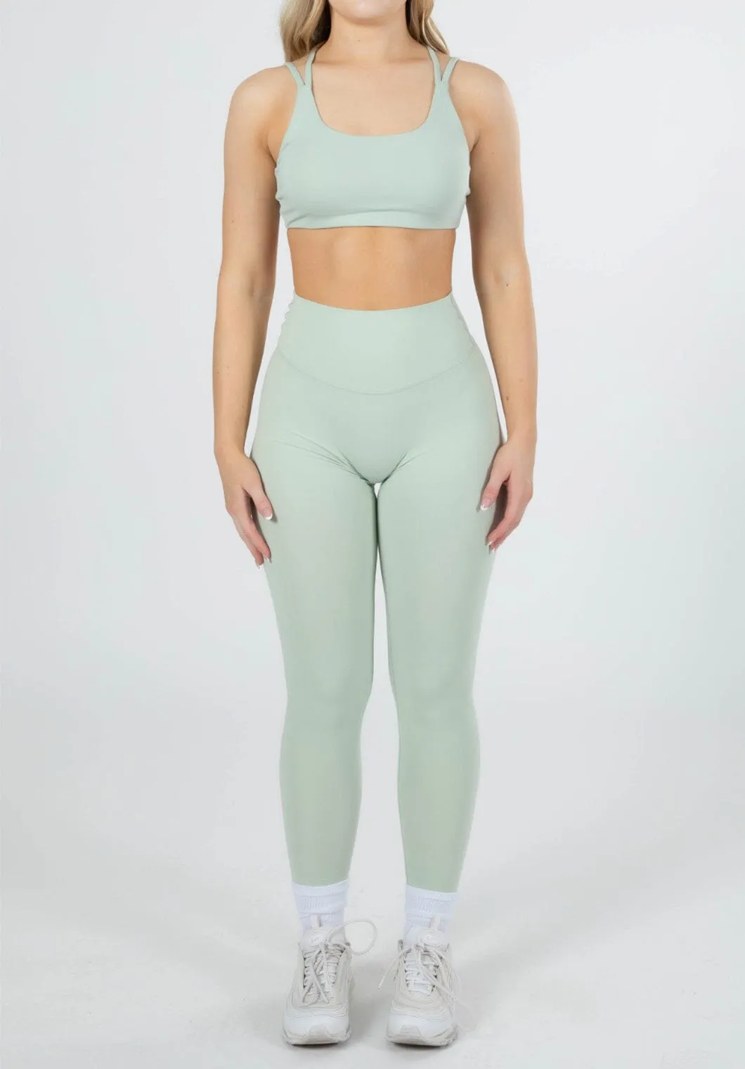 RecStretch Original Sculptseam? Legging Sage Outdoor Running Anti Odor Body Contouring