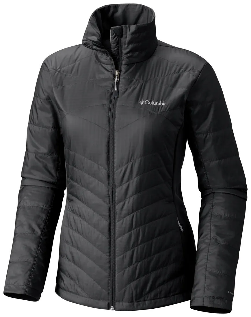 Dresser Heavy Duty Zippers Columbia Women Black Mighty Lite Hybrid Jacket