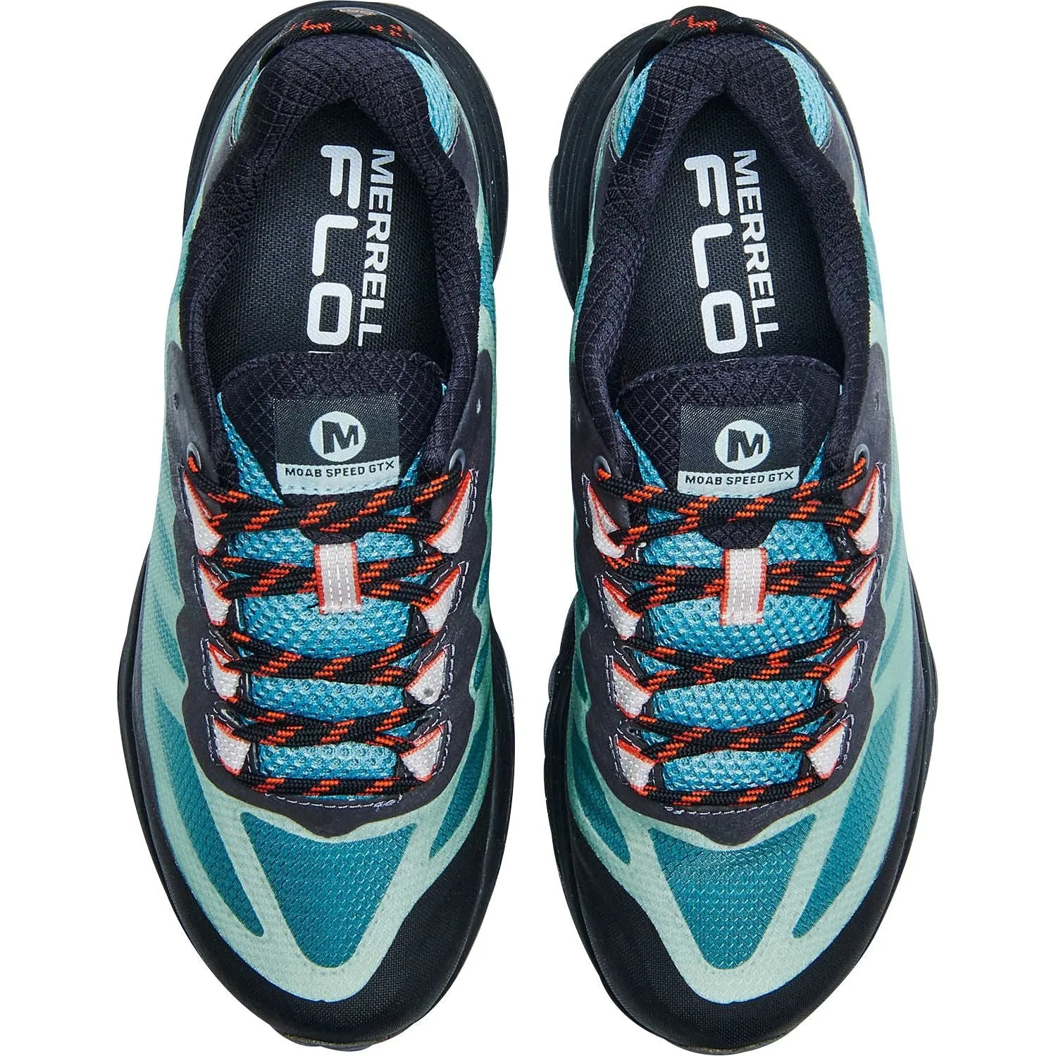 All Day Comfort Engineering Merrell Moab Speed GORE-TEX Womens Walking Shoes - Blue