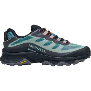 Merrell Moab Speed GORE-TEX Womens Walking Shoes - Blue All Day Comfort Fit Dynamic Flex Grooves