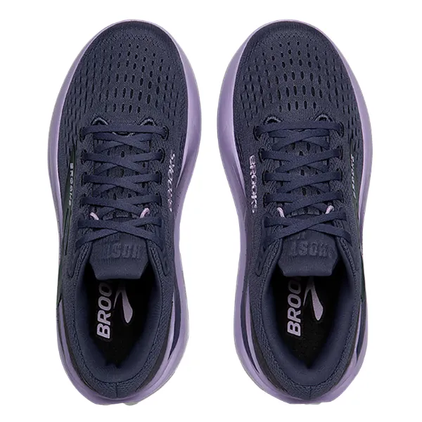 Brooks Women's Ghost Max 3 Night Shadow/Ebony/Purple Obstacle course city - specific shoes