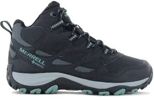 Slip Resistant Outdoor Explorers Blister prevention Merrell West Rim Sport GORE-TEX Womens Walking Boots - Black