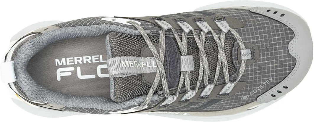 Merrell Moab Speed 2 GORE-TEX Womens Walking Shoes - Grey Week Easy Non Restrictive Fit