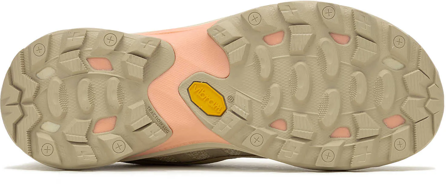 Rebound Technology Merrell Moab Speed 2 WIDE FIT Womens Walking Shoes - Cream