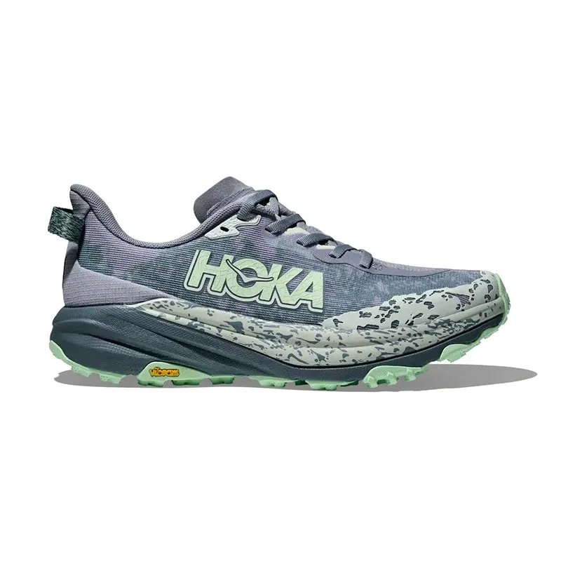 Silver Shine Supportive Women's Speedgoat 6 Moonlight/Thunder Cloud