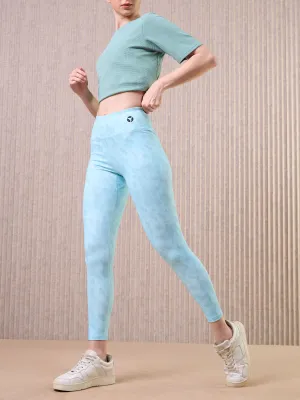 Quick stretch Women Printed Slim Fit Tights with ELASTO PLUS