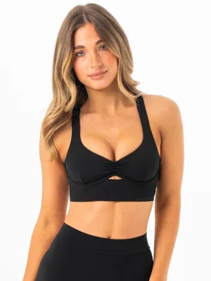 NKD Underwire Bra - Black Removable straps