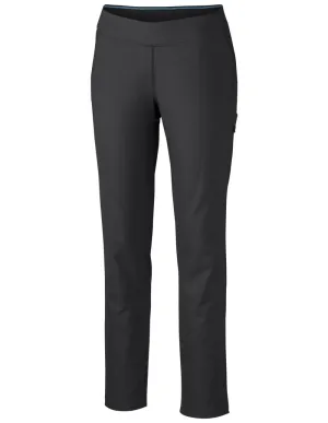 Columbia Women Black Back Beauty Skinny Leg Pant (Sun Protection) Gym Shorts Capri Ventilated Mesh Panels