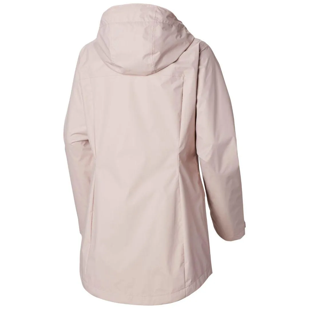Snag Free Zippers suitable for trade shows Columbia Women Red Arcadia Casual Jacket Waterproof