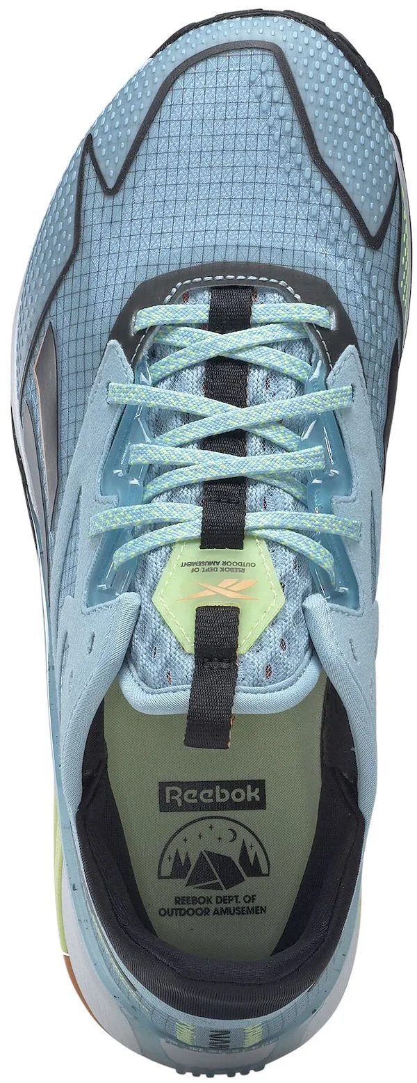 Smart Fit hook and loop closure Reebok Nano X2 TR Adventure Womens Training Shoes - Blue