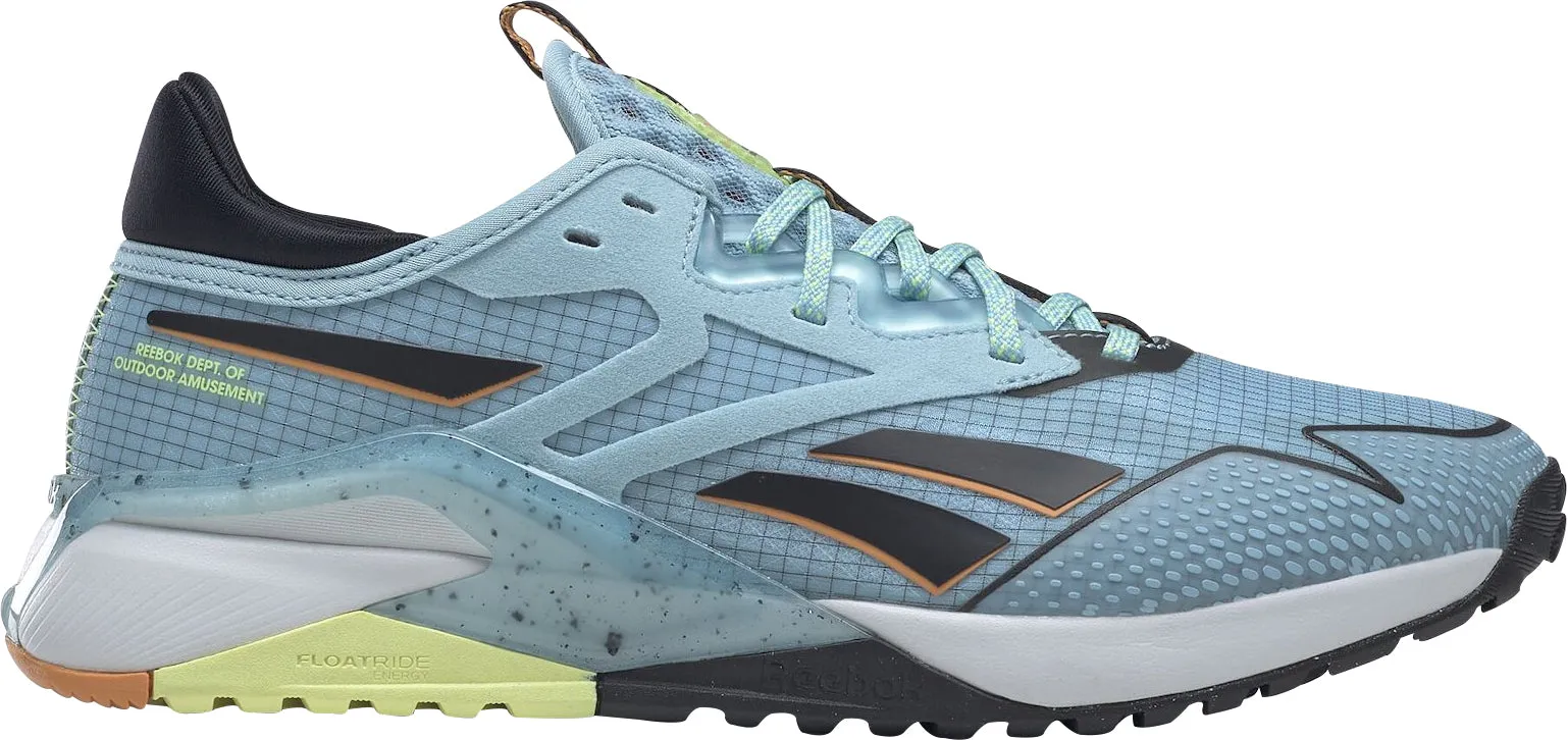 Flex grooves Reebok Nano X2 TR Adventure Womens Training Shoes - Blue