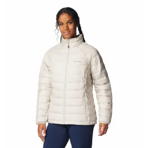 Columbia Women Brown Powder Lite II Full Zip Jacket Secure Storage