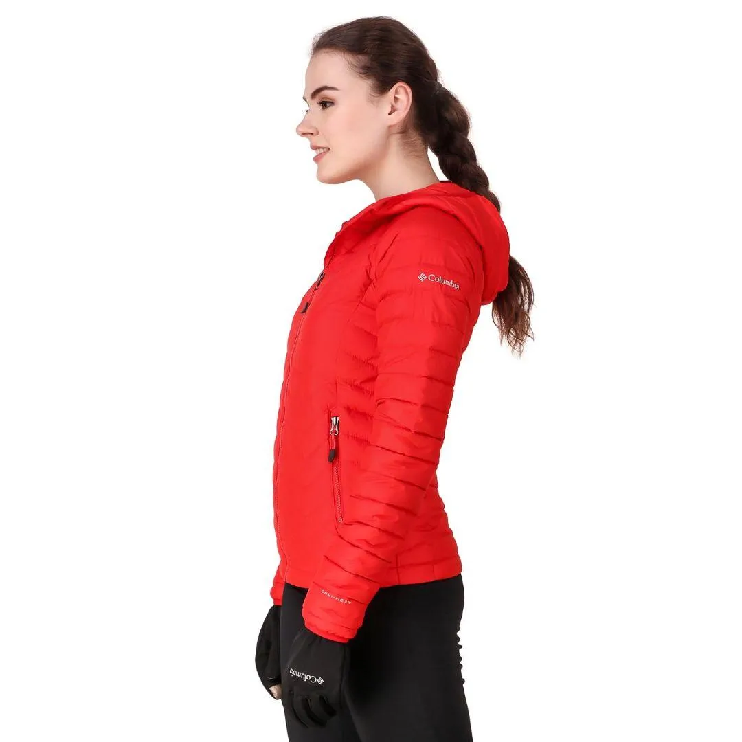 suitable for runway events Columbia Women Red Powder Lite Hooded Jacket