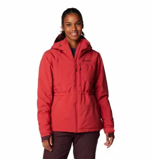 Moisture Wicking Liner Backcountry Use Columbia Women Red Powdered Peak Insulated Jacket
