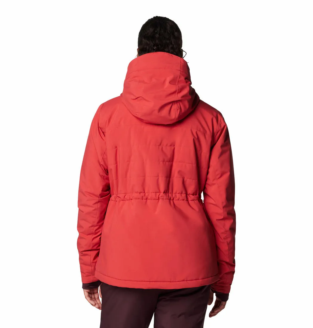 Columbia Women Red Powdered Peak Insulated Jacket watch Merchandise