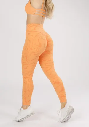 Eco Friendly Dye RecStretch? DesB High Flow Sculptseam? Plus Legging Creamsicle