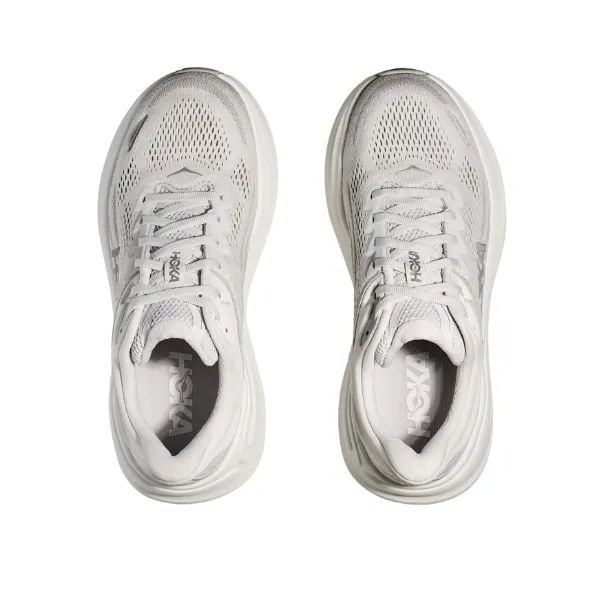 Padding Technology Customizable Option Hoka Women's Bondi 9 Wide Grey
