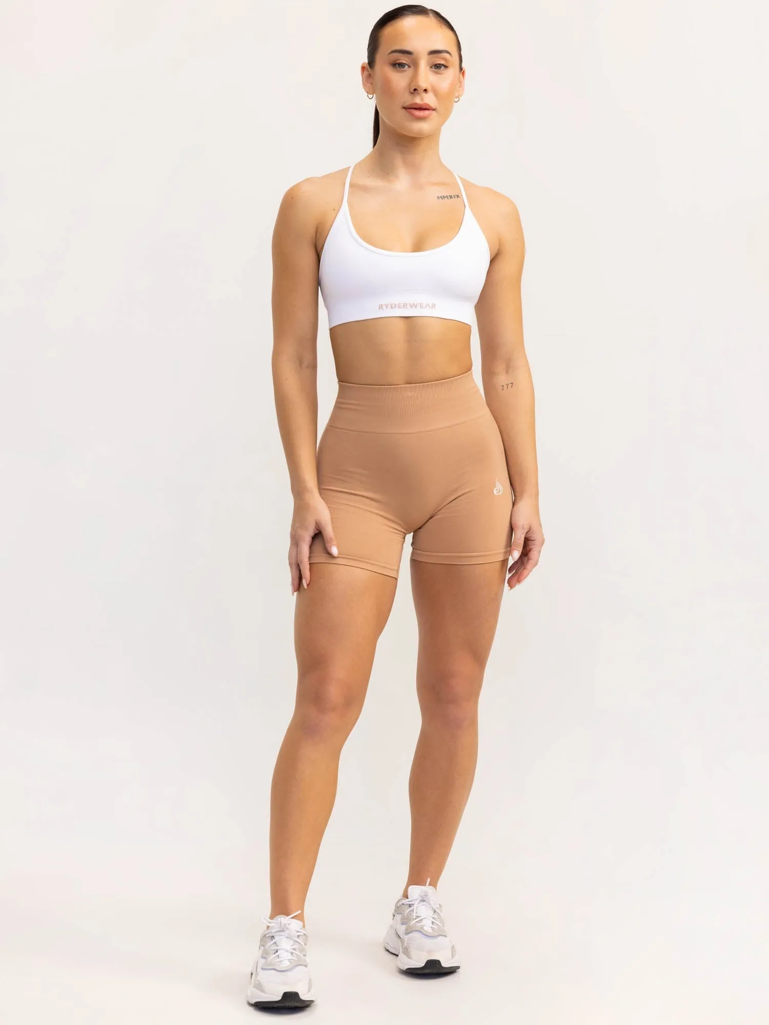Post-workout recovery Lift 2.0 Seamless Sports Bra - White
