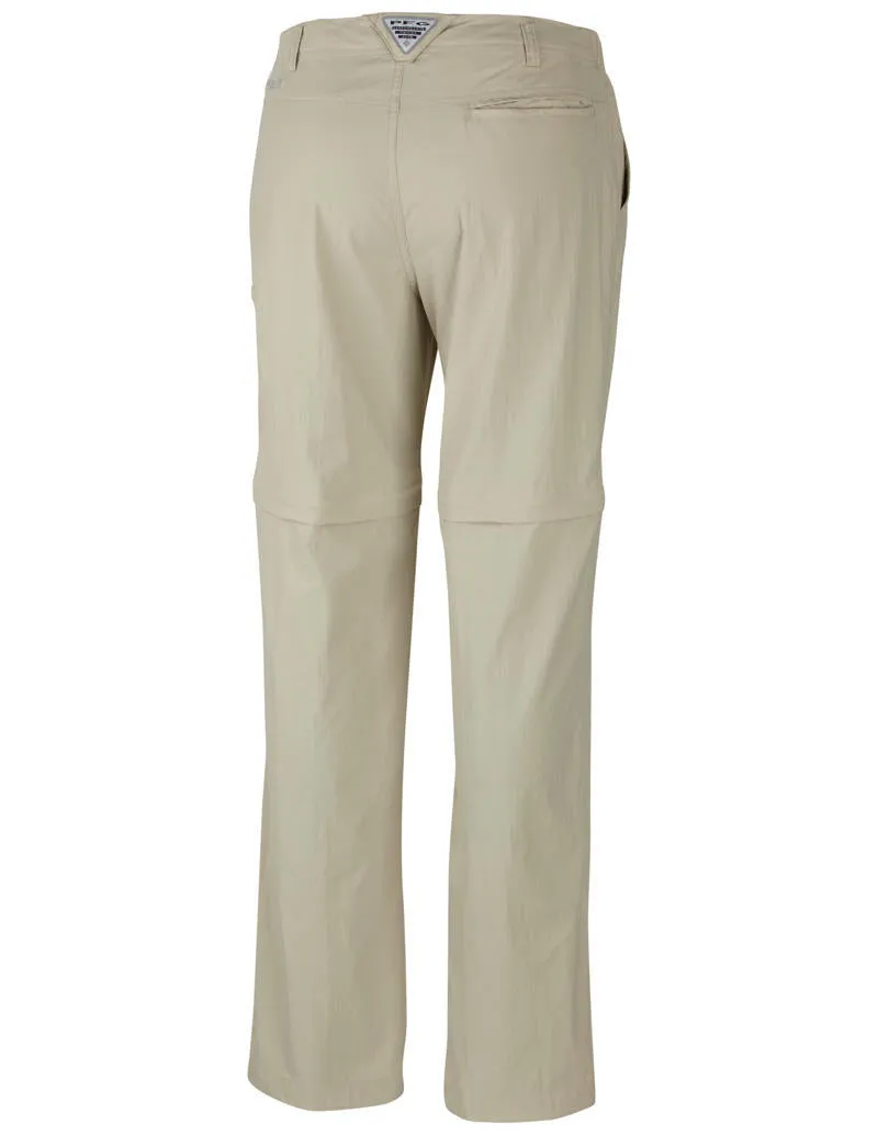 Running Shorts Columbia Women Beige Aruba Womens Convertible Pant