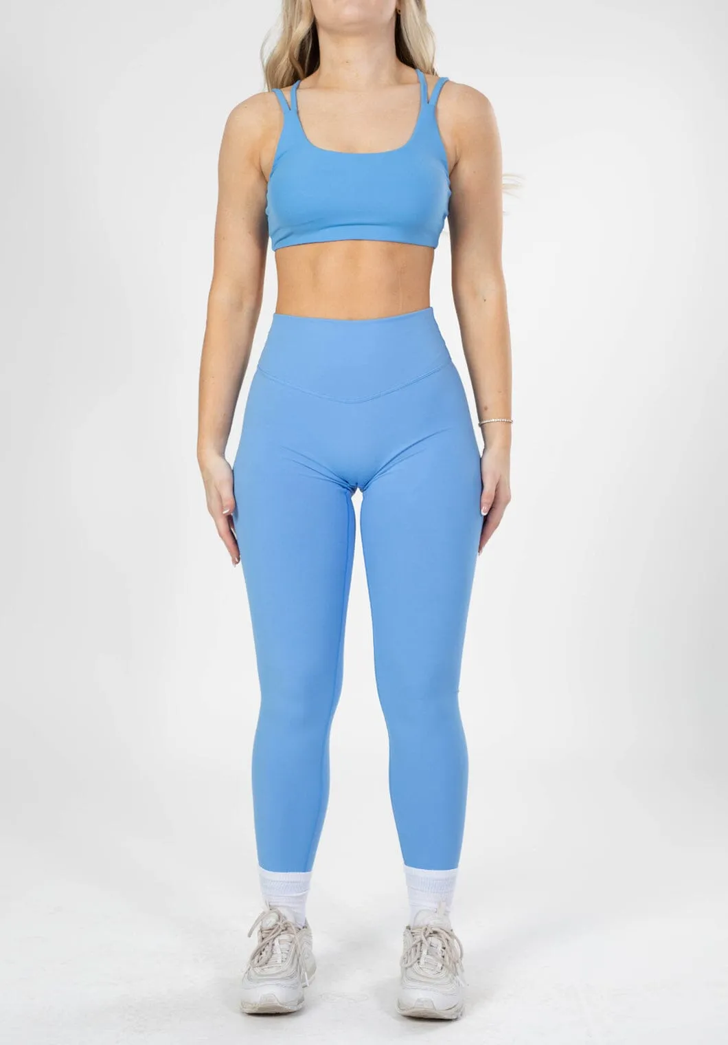 Soft Waistband Essential Fit UltraLux Curve Contour Sculptseam? Legging Taffy