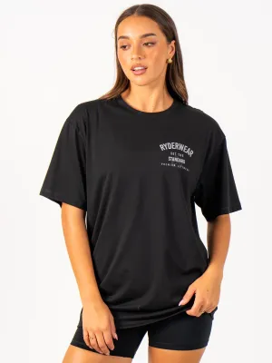 Versatile Comfort Wear Legacy T-Shirt - Black