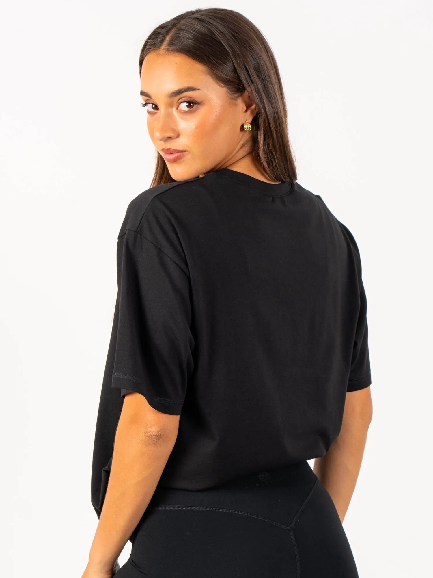 Circular Knit Design Legacy T-Shirt - Black