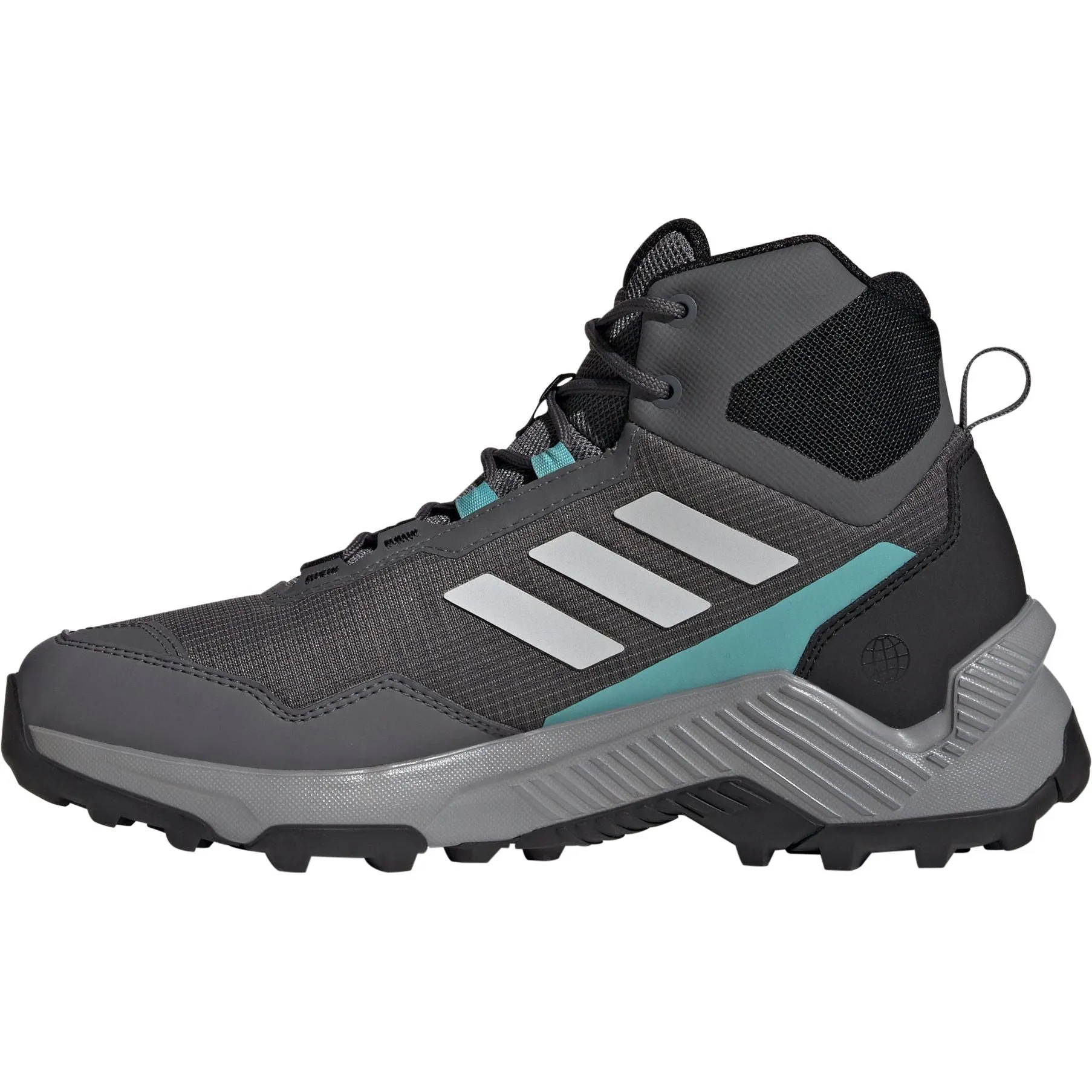 adidas Terrex Eastrail 2 Mid RAIN.RDY Womens Walking Boots - Grey Cushioned Base Busy Professionals