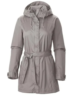 Foundation Outdoor Gear Columbia Women Grey Pardon My Trench Rain Jacket