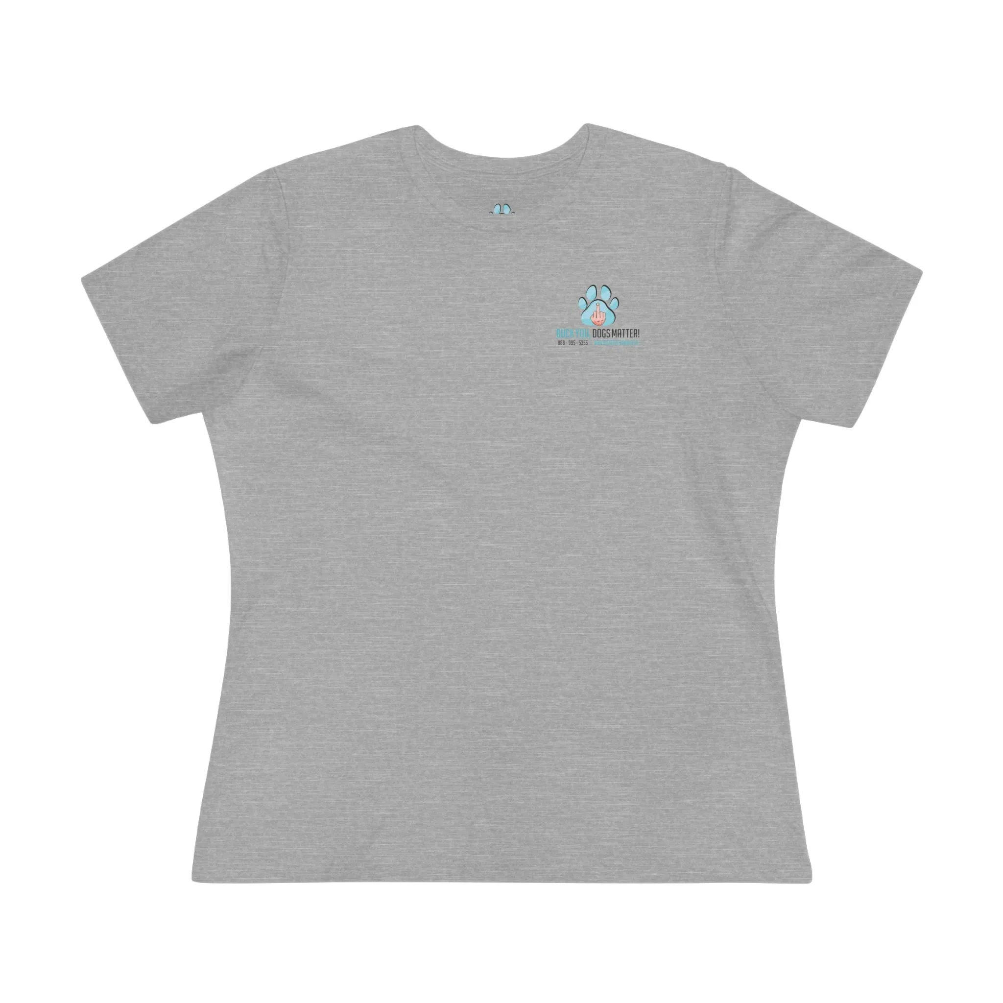 Women's Cotton Tee Ribbed collar