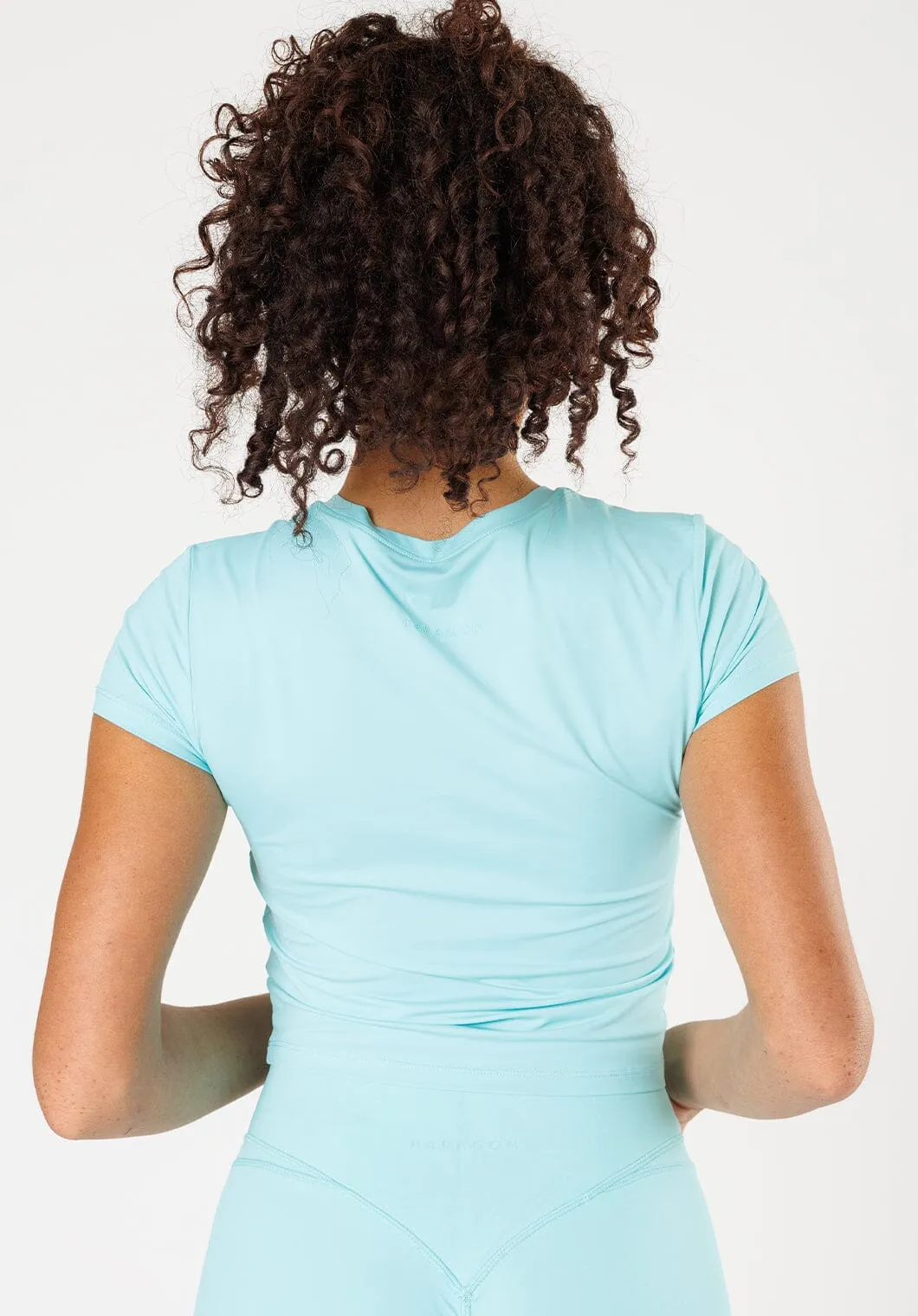 LiteSpeed? Short Sleeve Mid Macaron Layering Comfort Essential Look