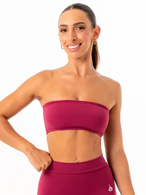 Secure Hold NKD Bandeau - Wine