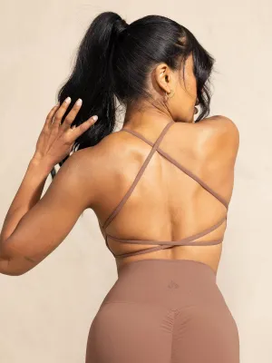 Smooth Band NKD Embody Sports Crop - Mocha