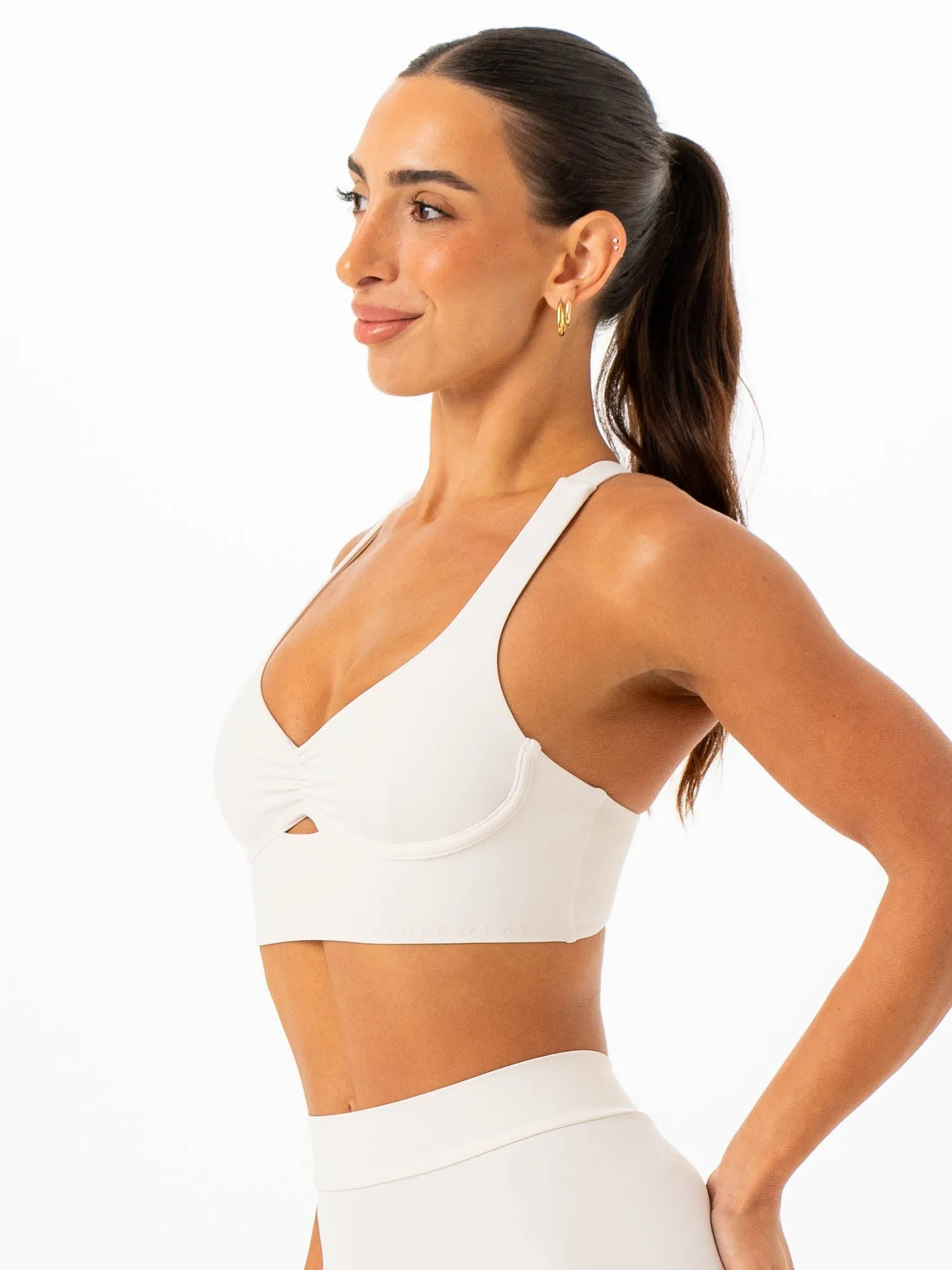 NKD Underwire Bra - Vanilla Animal print sports outfit Stretchy Material
