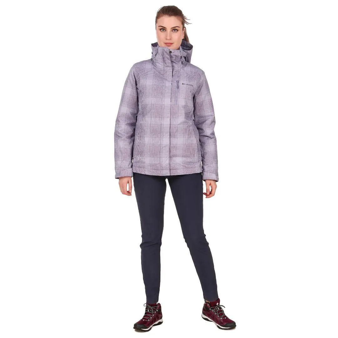 Autumn Ready Odor Resistant Treatment Columbia Women Purple Whirlibird IV Interchange Jacket