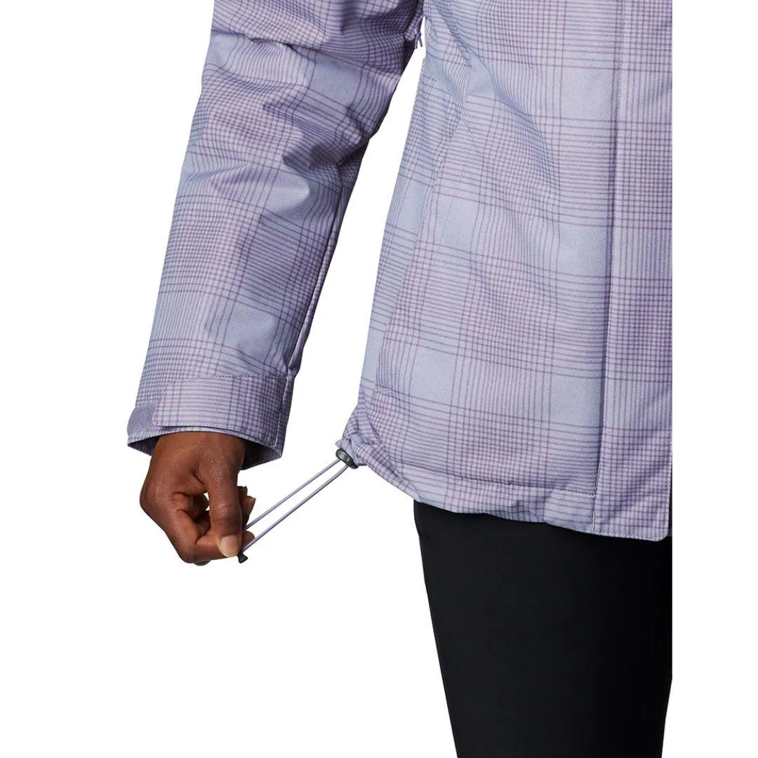 Reflective Detail Columbia Women Purple Whirlibird IV Interchange Jacket