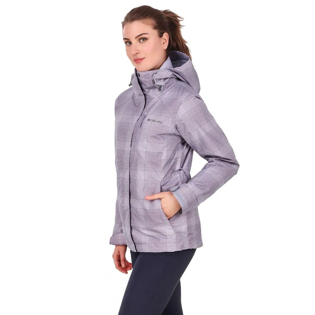 Cozy Shield Columbia Women Purple Whirlibird IV Interchange Jacket