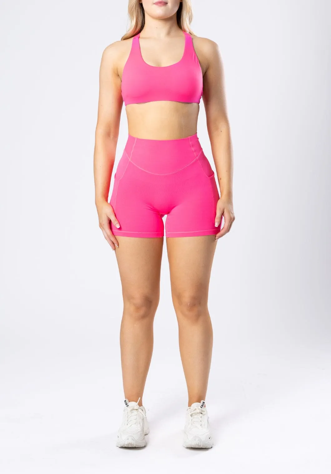 Casual Active Reluna Dip Pocket Sculptseam? Short Stellar